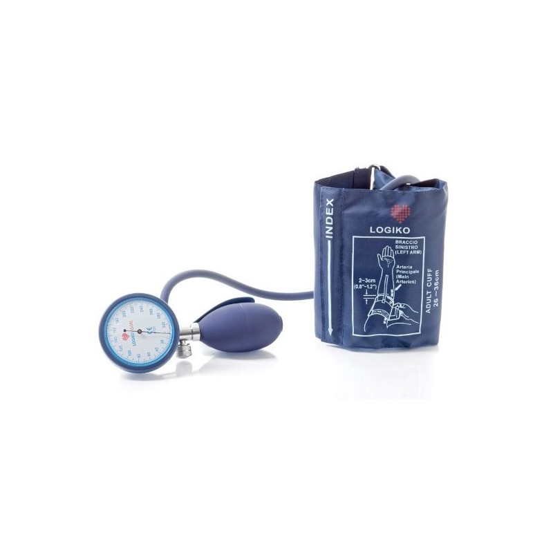 Handheld aneroid sphygmomanometer - latex free