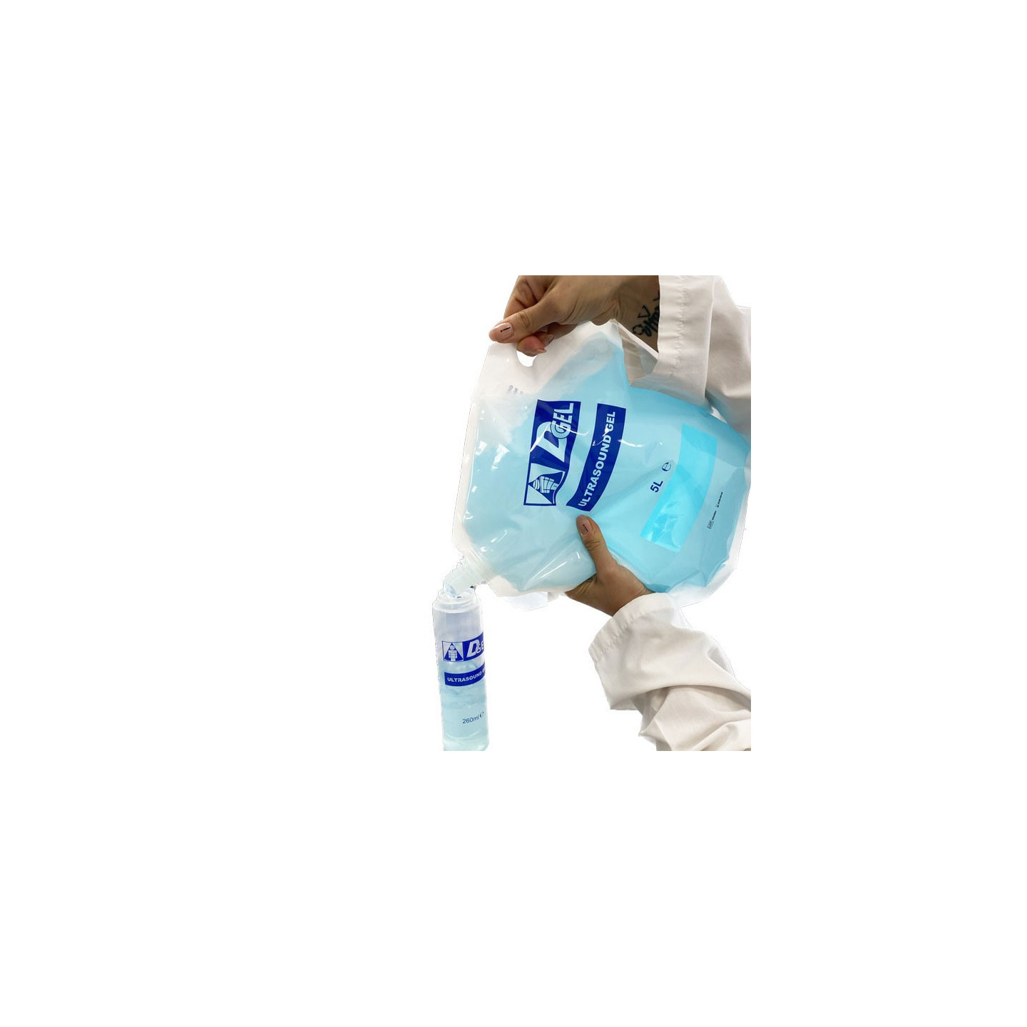 Gel per Ultrasuoni DGEL - Sacca in PE da 5 litri