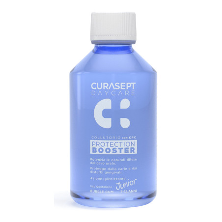 Curasept Daycare Protection Booster collutorio Junior gusto Bubble Gum