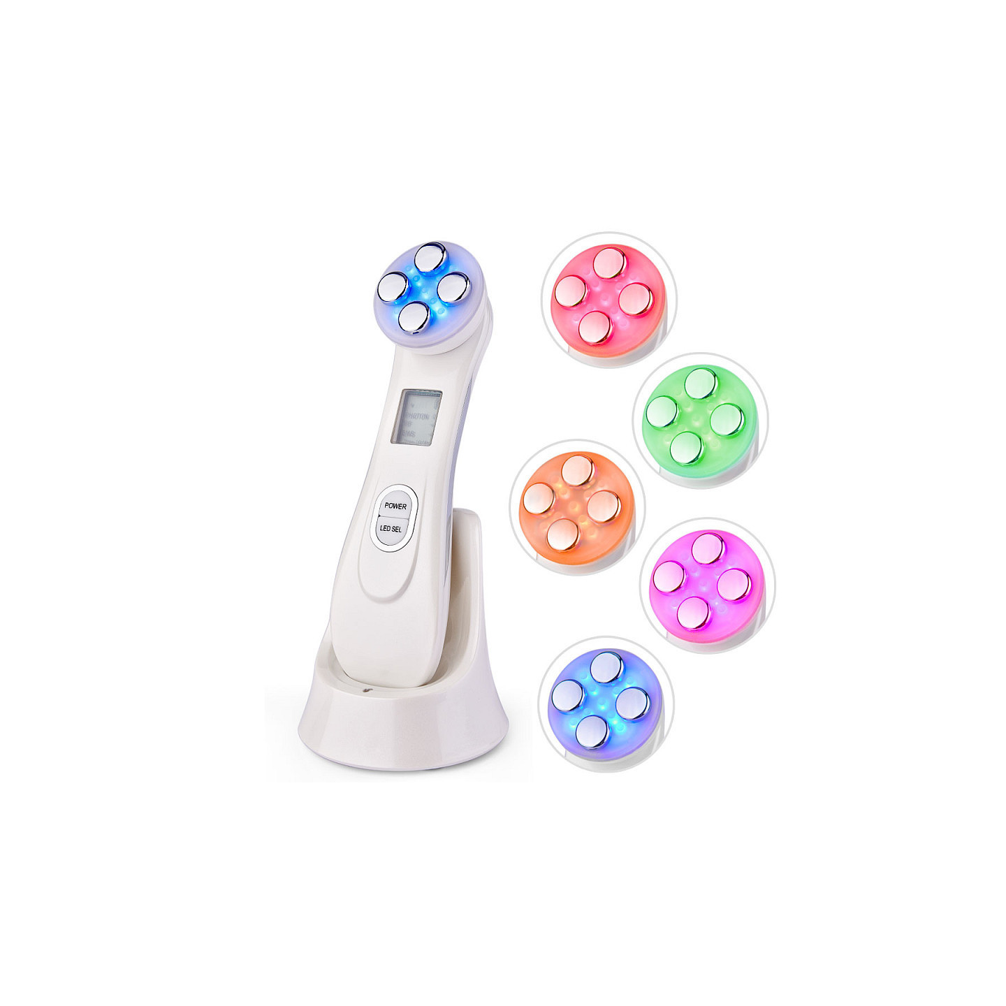Dispositivo Viso RF & EMS Multifunzione - rosa