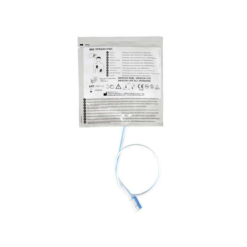 Original defib. rescue sam - adults - 1 pair