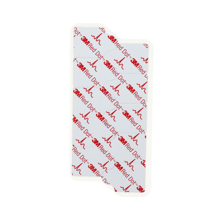 Électrodes ecg 3m red dot 2330, 22 x 32 mm, radiotransparentes - paquet de 100.