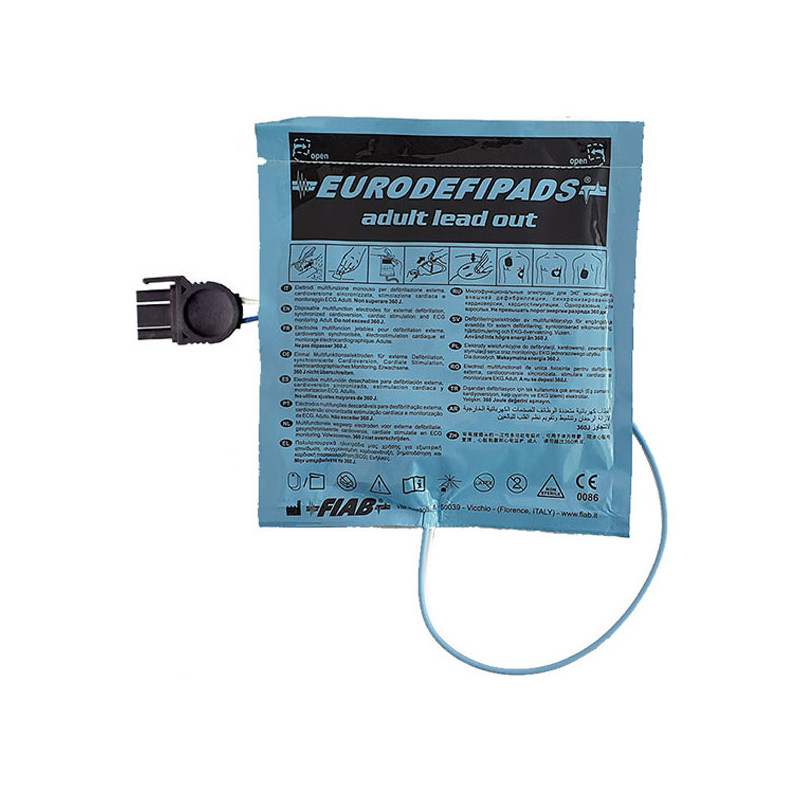 Paar semi-automatische defibrillatorpads iaed-s1 - 1 paar f7952w