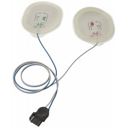 Paar halbautomatische defibrillator-pads iaed-s1 - 1 paar f7952w