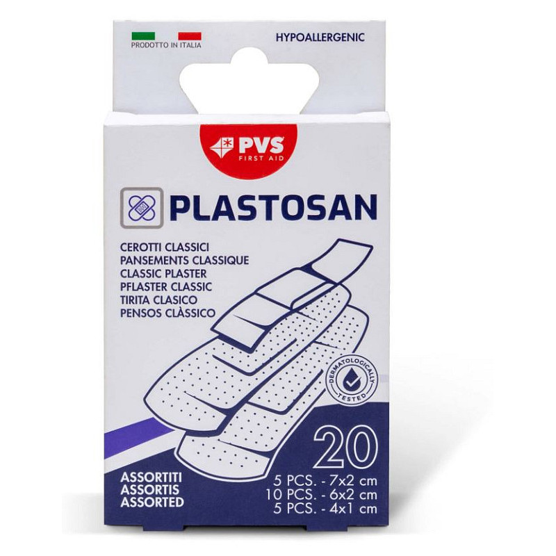 Plastosan doboz 20 db válogatott tapaszból