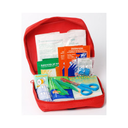 Bolsa de primeros auxilios softkit para automóviles