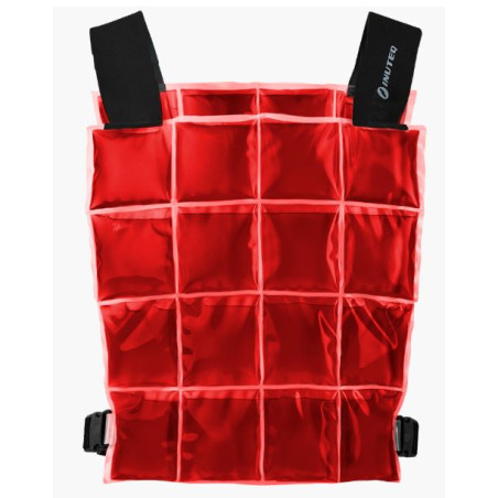Sotto gilet refrigerato bc inuteq-pac pcm coolover rosso 29°c