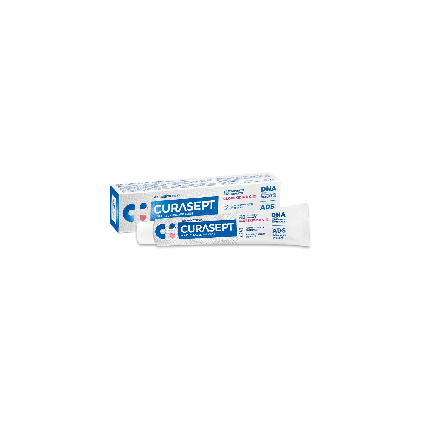 CURASEPT 0.12 ADS DNA PASTA DE DENTI TRATAMENT PRELUNGIT