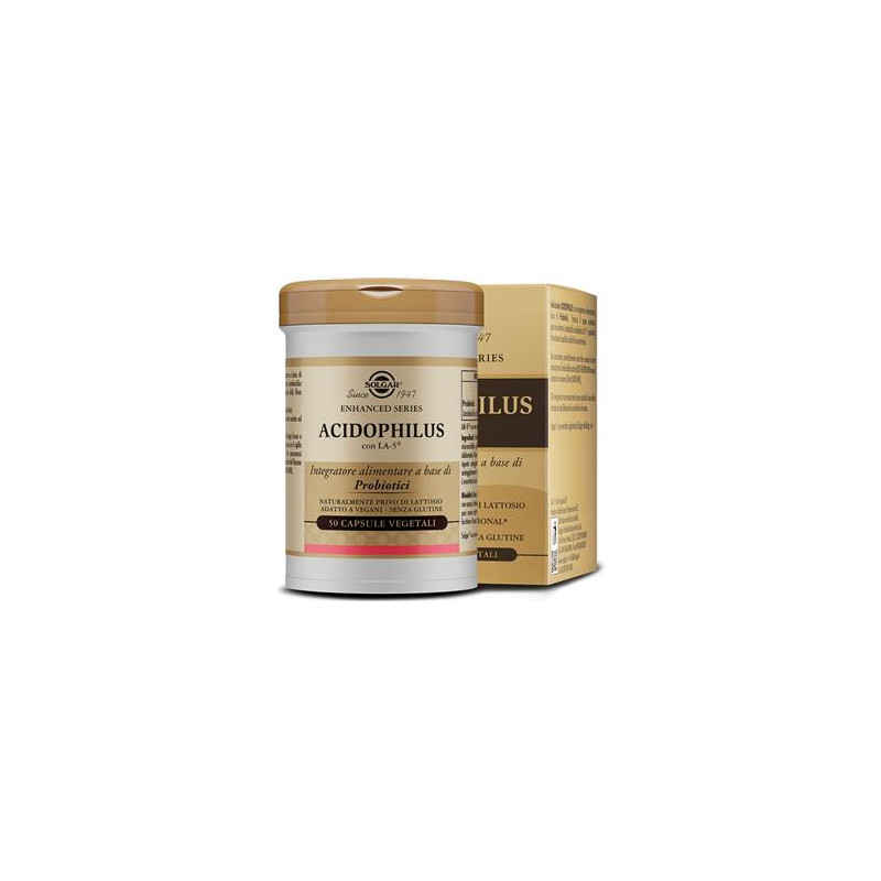 Solgar acidophilus 50 vegetariska kapslar