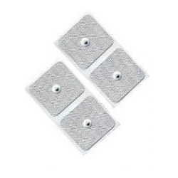Elettrodi a clip per elettrostimolazione e tens 46x47 - 4 pz.