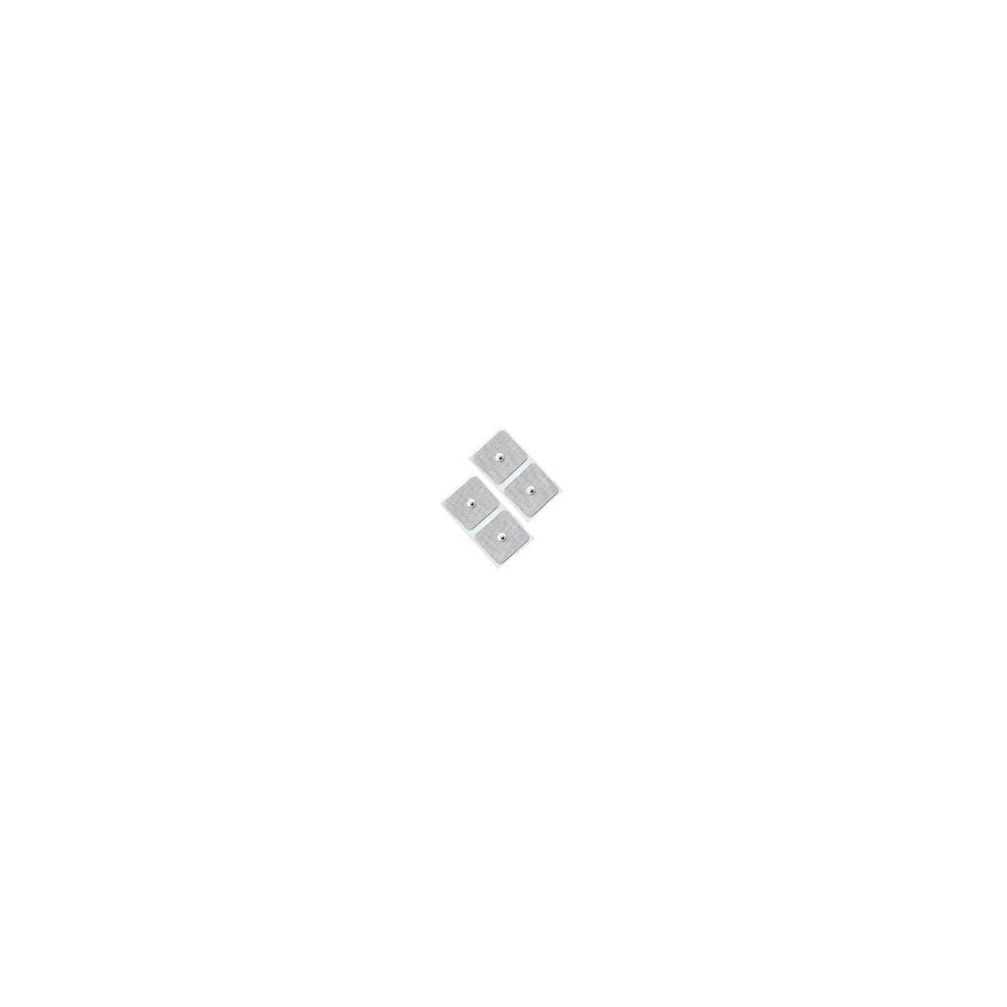 Clip-Elektroden für Elektrostimulation und Tens 46x47 - 4 Stk.