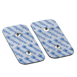 Compex 42216 performance snap large 50x100 knoopelektroden - 2 stuks