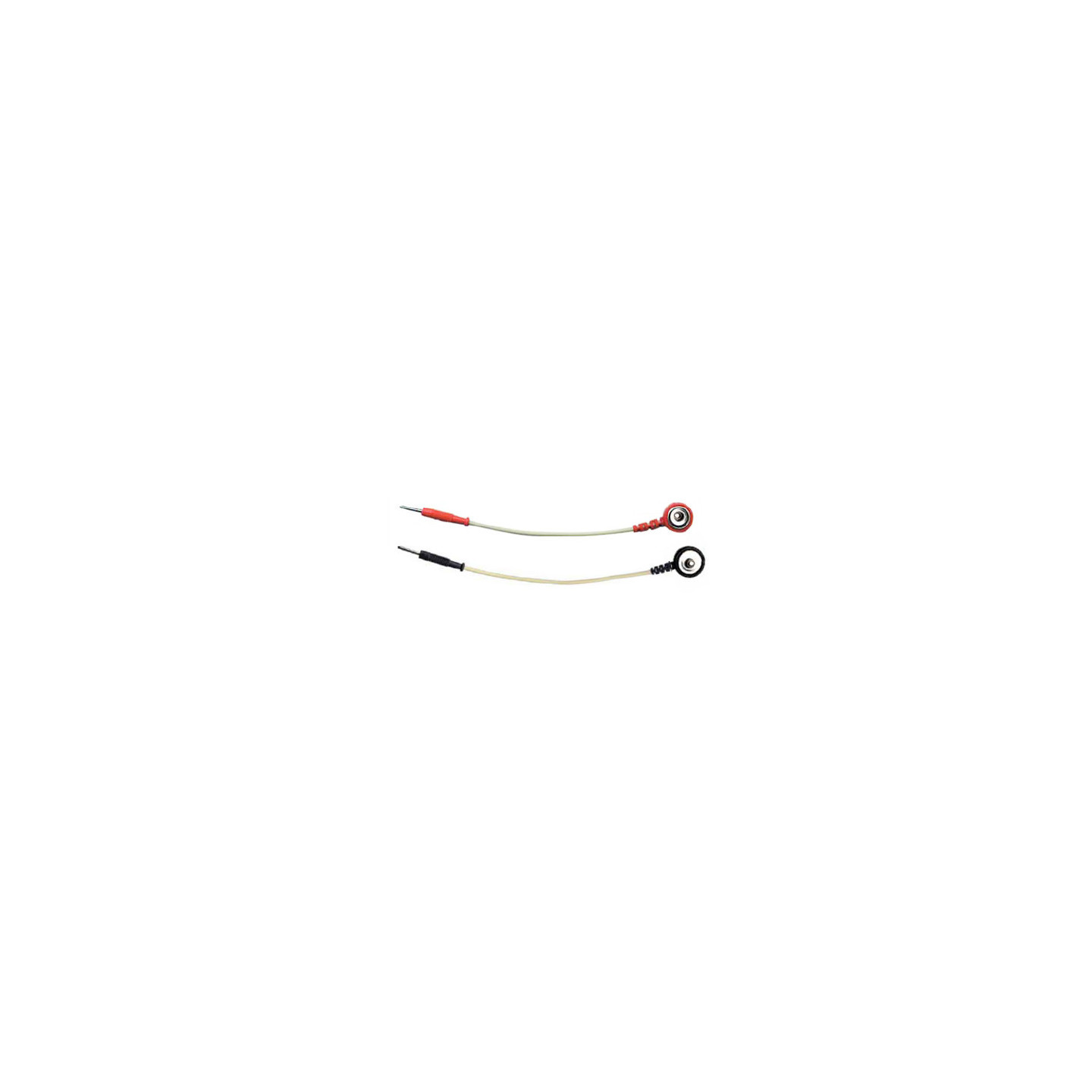 ADATTATORE SPINA 2 mm/FILO/A CLIP MASCHIO rosso o nero