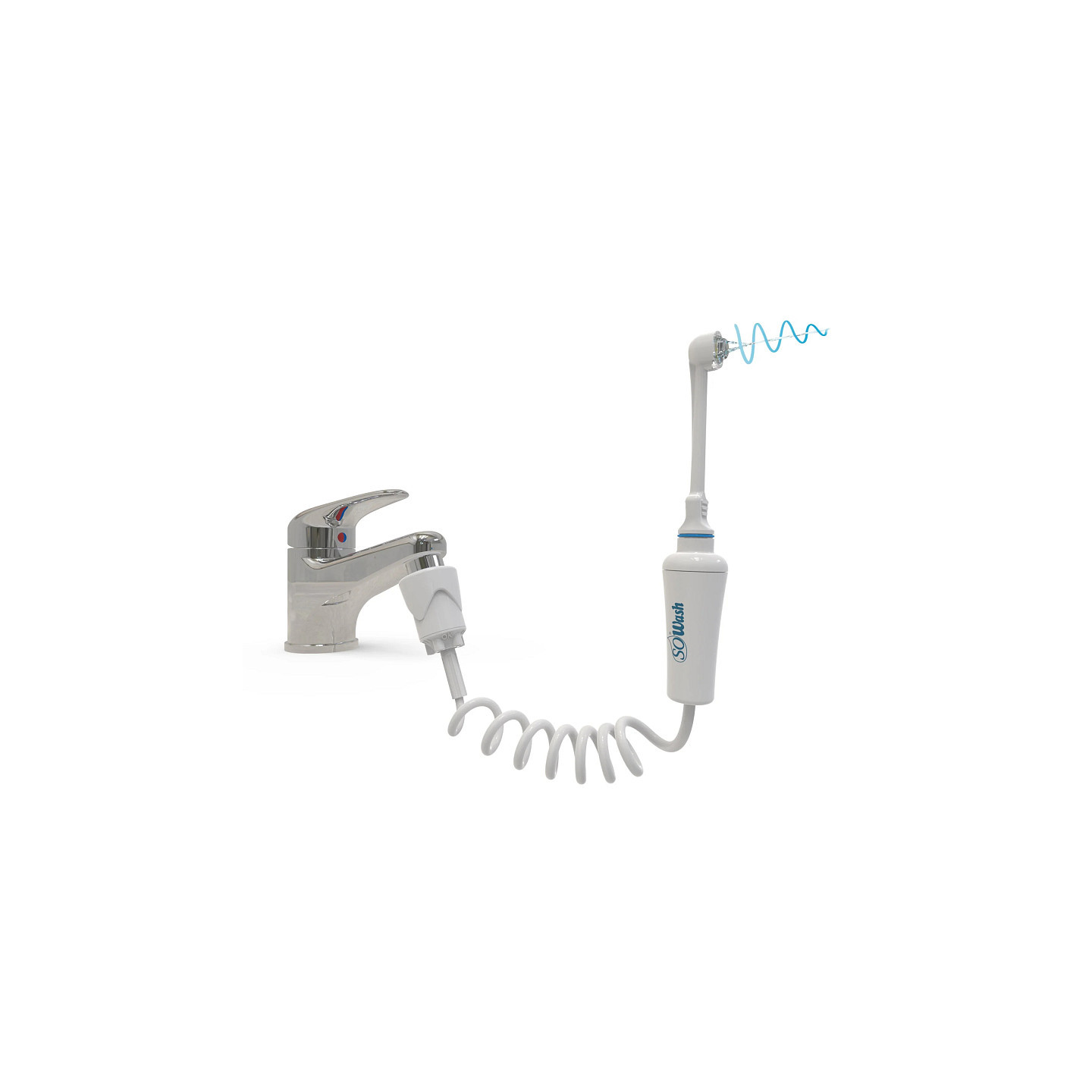 SOWASH Deluxe — ustna prha s priključkom na pipo