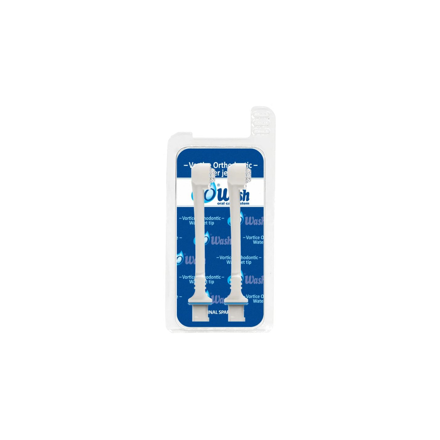 SOWASH Vortice Orthodontic — replacement heads, pack of 2