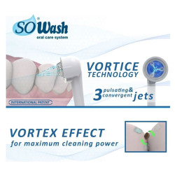 SOWASH Vortice Orthodontic — cserefejek, 2 darabos csomag