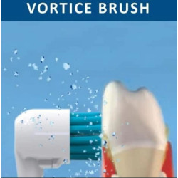 SOWASH Vortice Brush — embouts de rechange — poils de dureté moyenne — 4 pièces