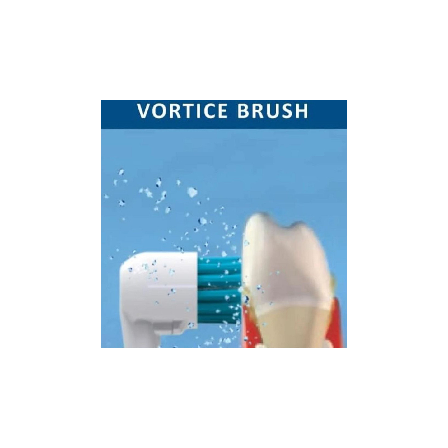 SOWASH Vortice Brush — Ersatzaufsätze — mittelharte Borsten — 4 Stück