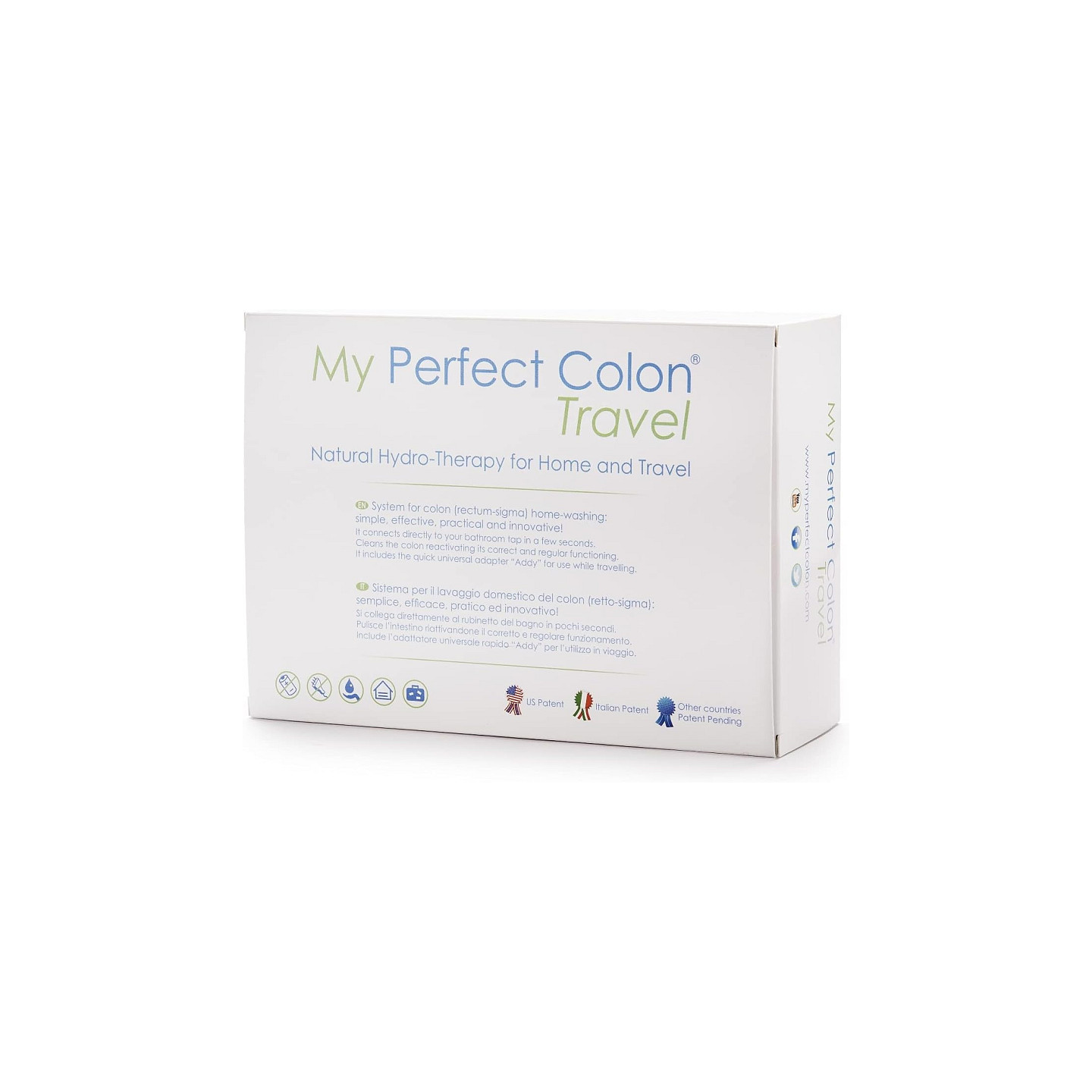 My Perfect Colon TRAVEL bowel flushing system