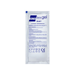 Transparentes Ultraschallgel - steriler 20ml Beutel - Packung 48 Stk.