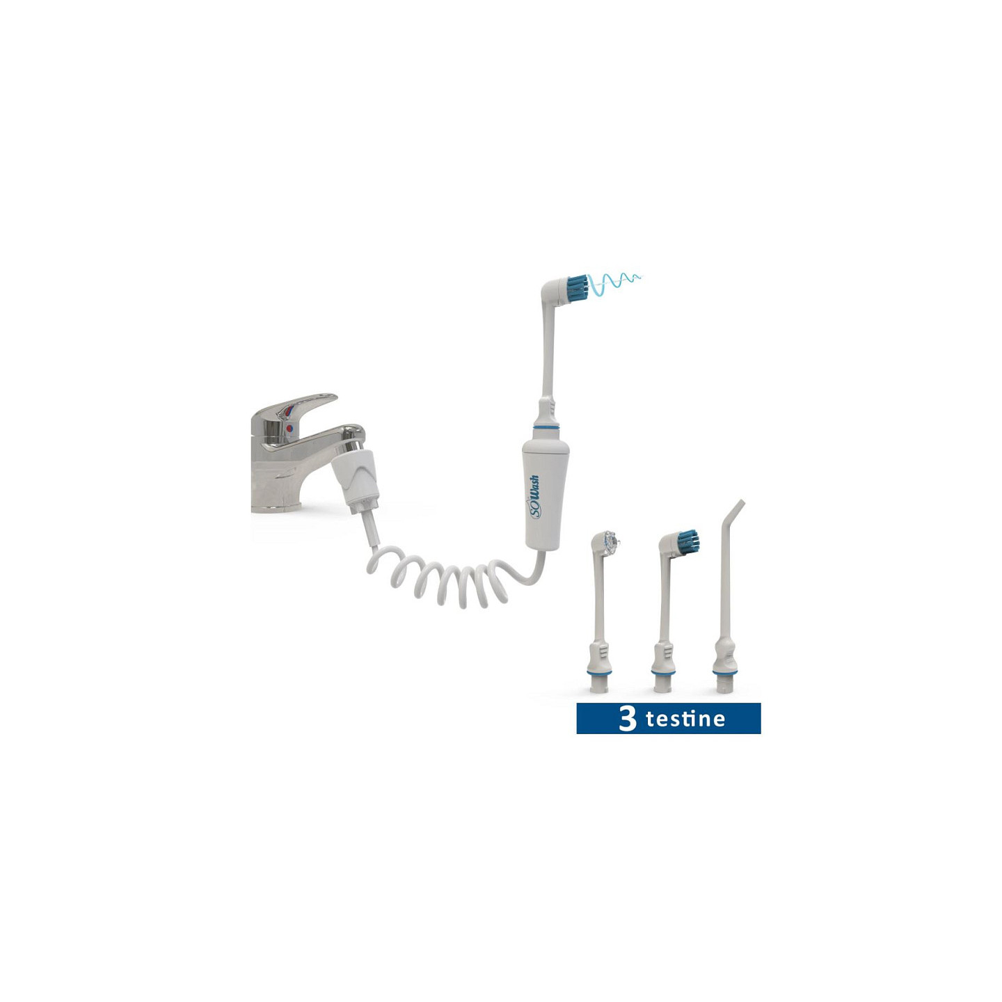 Sowash TRIO Water Flisser - 3 cabeças incluídas